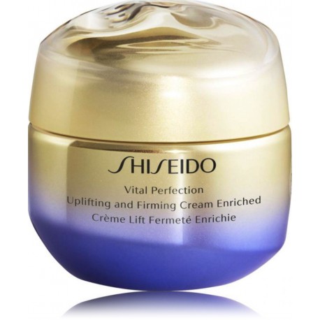 Shiseido Vital Perfection Uplifting & Firming Cream Enriched nostiprinošs sejas krēms sausai ādai