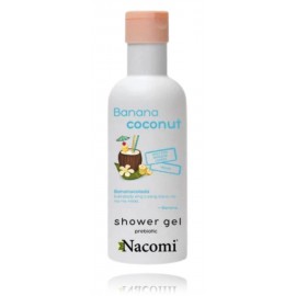 Nacomi Banana & Coconut mīkstinoša dušas želeja