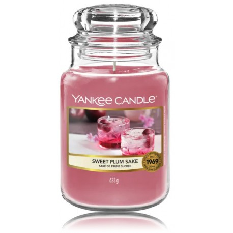 Yankee Candle Sweet Plum Sake aromātiska svece