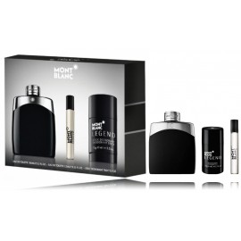 Mont Blanc Legend komplekts vīriešiem (100 ml. EDT + 7,5 ml. EDT + 75 ml. zīmuļu dezodorants)