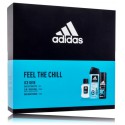 Adidas Ice Dive komplekts vīriešiem (50 ml. EDT + 150 ml. izsmidzināms dezodorants + 250 ml. dušas želeja)