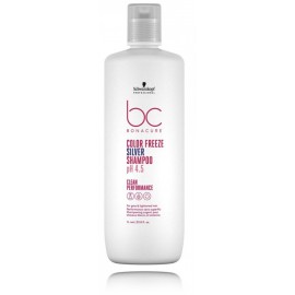 Schwarzkopf Professional BC Bonacure pH. 4.5 Micellar Color Freeze Silver šampūns likvidējošs siltus toņus