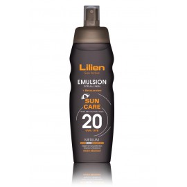 Lilien Sun Active Emulsion SPF 20 saules aizsargājoša emulsija