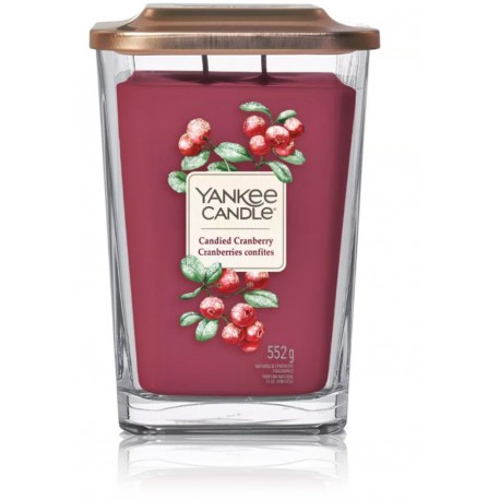 Yankee Candle Elevation Candied Cranberry aromātiska svece