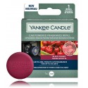 Yankee Candle Black Cherry Car Fragrance Refill auto smaržas papildinājums