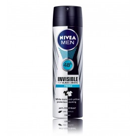 Nivea Men Invisible Black & White Fresh 48h izsmidzināms antiperspirants vīriešiem