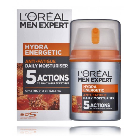 L'oreal Paris Men Expert Hydra Energetic Anti-Fatigue Daily Moisturizer mitrinošs sejas krēms vīriešiem