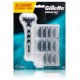 Gillette Mach3 skuveklis un 12 maināmie uzgaļi