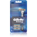 Gillette Sensor3 skuveklis un 5 maināmie uzgaļi