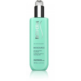 Biotherm Biosource Purifying & Make-Up Removing Milk pieniņš dekoratīvās kosmētikas noņemšanai