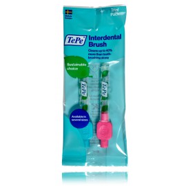 TePe Original Trial Pack Interdental Brushes starpzobu birstes (0,4 mm + 0,6 mm)