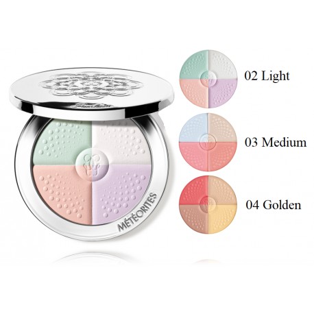 Guerlain Meteorites Compact Colour-Correwcting Blotting and Lighting Powder koriģējošs kompakts pūderis 8 g.