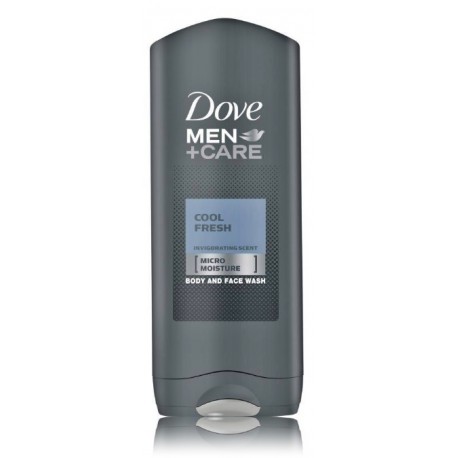 Dove Men+Care Cool Fresh Body And Face Wash sejas un ķermeņa mazgāšana