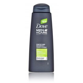 Dove Men+Care Fresh Clean Fortifying Shampoo+Conditioner šampūns un kondicionieris vīriešiem