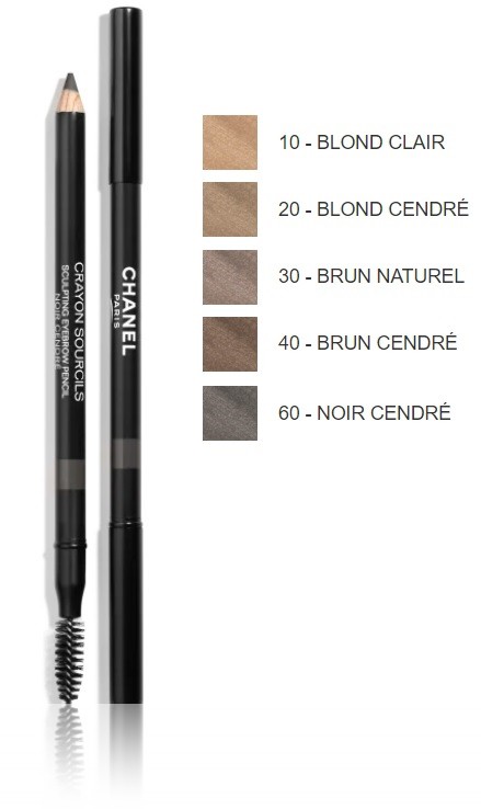 Chanel Crayon Sourcils Sculpting Eyebrow Pencil #60 Noir Cendre