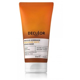 Decleor Green Mandarin Scrub Mask starojumu piešķiroša sejas maska-skrubis