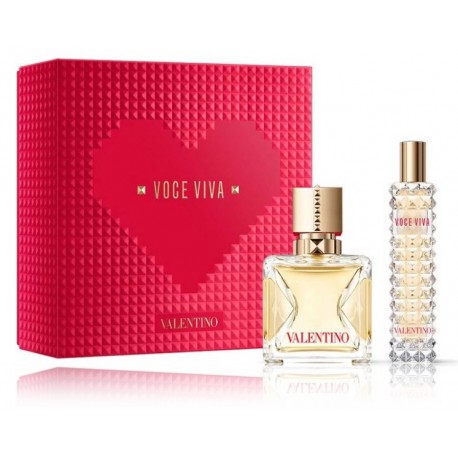 Valentino Voce Viva набор для женщин (50 мл. EDP + 15 мл. EDP)