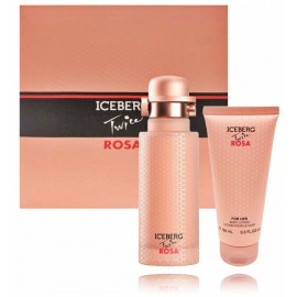 Iceberg Twice Rosa komplekts sievietēm (125 ml. EDT + 100 ml. ķermeņa losjons)