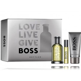 Hugo Boss Bottled komplekts vīriešiem (100 ml. EDT + 100 ml. dušas želeja + 10 ml. EDT)