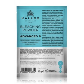 Kallos KJMN Advanced 9 Bleaching Powder порошок для отбеливания волос