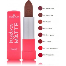 Essence Hydra Matte Lipstick mitrinoša matēta lūpu krāsa