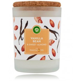Air Wick Essential Oils Vanilla Bean & Sweet Almond ароматическая свеча