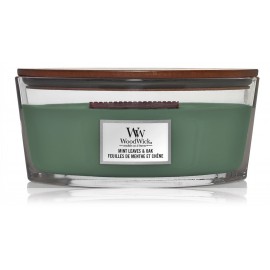 WoodWick Mint Leaves & Oak aromātiska svece