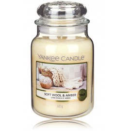 Yankee Candle Soft Wool & Amber ароматическая свеча