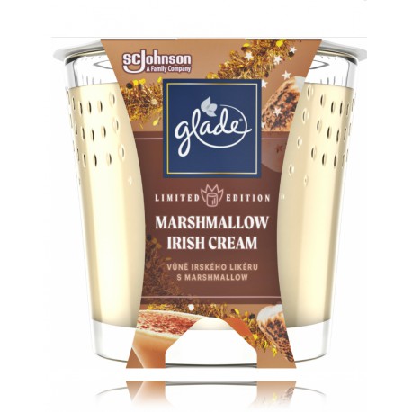 Glade Marshmallow & Irish Cream aromātiska svece