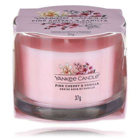Yankee Candle Pink Cherry & Vanilla aromātiska svece