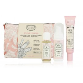 Panier Des Sens Radiant Peony komplekts sievietēm (50 ml. micelārais ūdens + 50 ml. sejas putas + 40 ml. krēms)