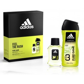 Adidas Pure Game komplekts vīriešiem (50 ml. EDT + 250 ml. dušas želeja)