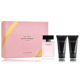 Narciso Rodriguez Musc Noir komplekts sievietēm (50 ml. EDP + 50 ml. dušas želeja + 50 ml. ķermeņa losjons)