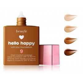 Benefit Hello Happy Soft Blur Foundation SPF15 grima pamats