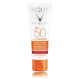 Vichy Capital Soleil Anti-Ageing 3-in-1 saules aizsarglīdzeklis sejai