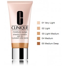 Clinique Moisture Surge Sheertint Hydrator SPF25 увлажняющий крем для лица с оттенком