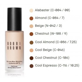 Bobbi Brown Skin Long-Wear Weightless Foundation SPF15 grima pamats