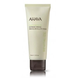 Ahava Time To Revitalize Extreme Firming Neck & Decollete Cream kakla un dekoltē zonas krēms