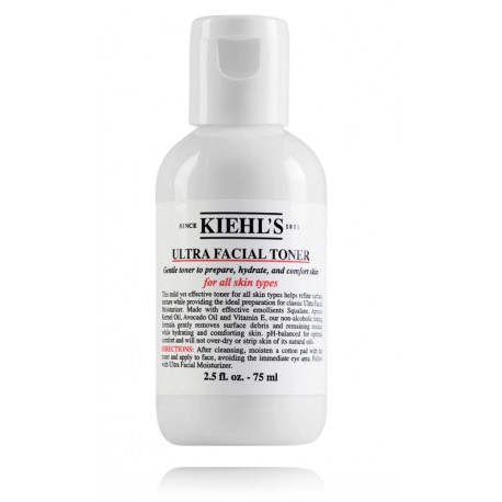 Kiehl's Ultra Facial Toner maigs sejas toniks bez alkohola