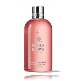 Molton Brown Delicious Rhubarb & Rose vannas un dušas želeja