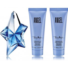 Thierry Mugler Angel komplekts sievietēm (25 ml. EDP + 2 gab. x 50 ml. ķermeņa losjons)