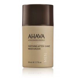 Ahava Time To Energize Men Soothing And Moisturizing Cream Aftershave увлажняющий крем для лица после бритья