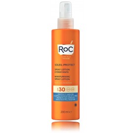 ROC Soleil-Protect Moisturising Spray Lotion SPF30  izsmidzināms ūdensizturīgs sauļošanās līdzeklis