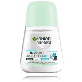 Garnier Mineral Invisible 48h Clean Cotton antiperspirants - rullītis