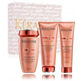 Kérastase Discipline Bain komplekts matiem (250 ml. šampūns + 200 ml. kondicionieris + 150 ml. karstuma aizsardzība)