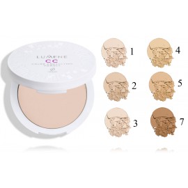 Lumene CC Color Correcting Powder krāsu koriģējošs kompaktais sejas pūderis