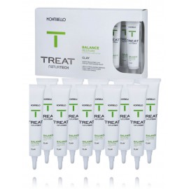 Montibello Treat NaturTech Balance Restore līdzeklis taukainai galvas ādai ar māliem