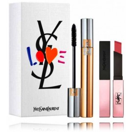 Yves Saint Laurent Volume Effect Mascara and Rouge Couture komplekts (tuša 7,5 ml + lūpu krāsa 2,1 g)