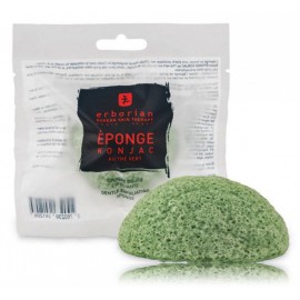 Erborian Konjac Sponge Green Tea спонж для очищения лица с зеленым чаем