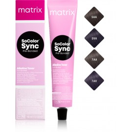 Matrix Color Sync Power Cools profesionāla matu krāsa aukstiem toņiem 90 ml.